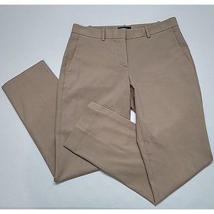 Theory Women's Izelle_r Stretch Canvas Cotton Spandex Slack Trouser Pants Size 2